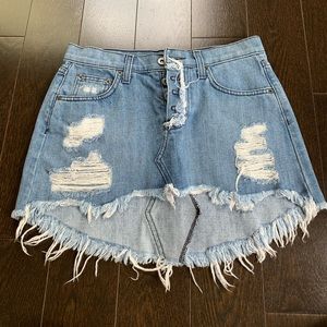 Carmar LF Jean Skirt